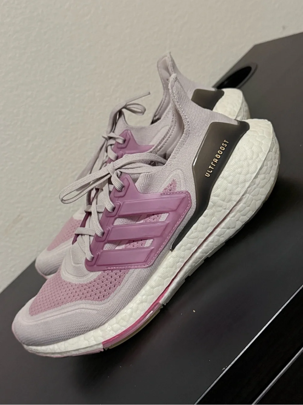 adidas Ultraboost Women's Lilac Pink Running Sneakers